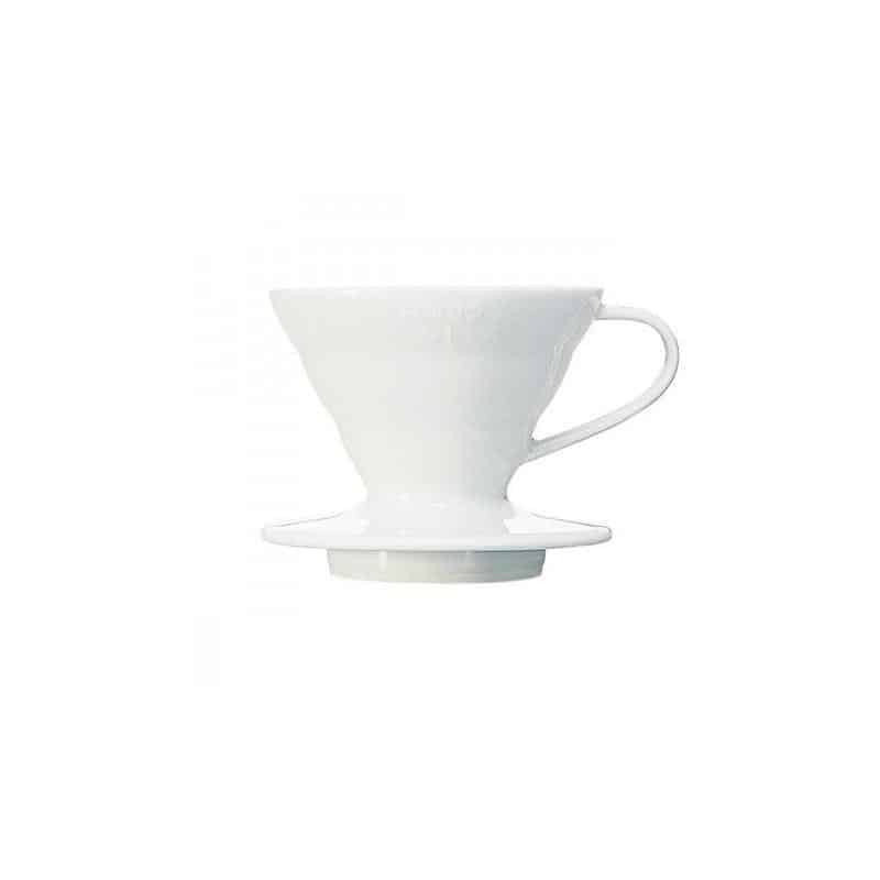 Hario keramický dripper na kávu V60-01 bílý